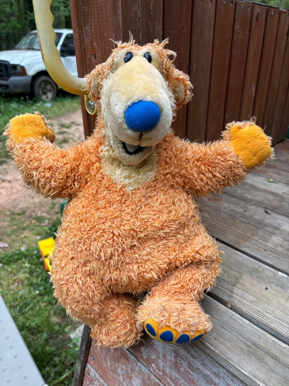 Bear in the Big Blue House Plush Stuffy Mattel The Jim Henson Applause 16”